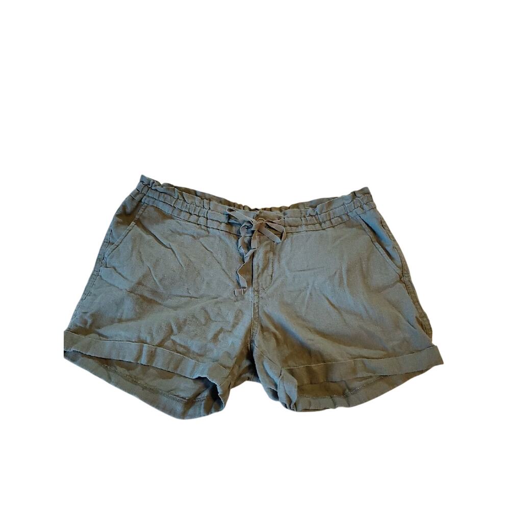 Old Navy Green Linen Shorts Size 2